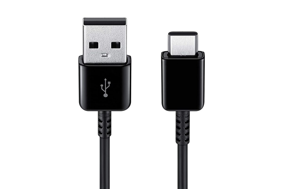 Samsung Original USB A to C Cable - 3.28 Feet (1 Meter) Black - Image 2