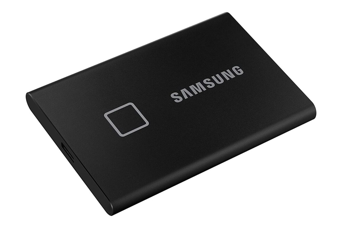 Samsung T7 Touch 1TB External SSD (Black) - Image 3