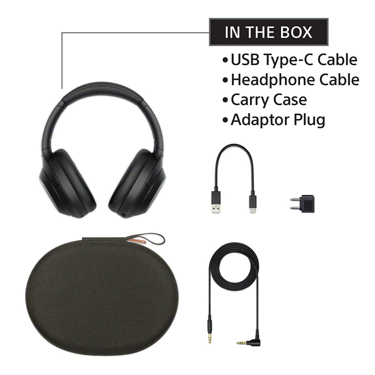 Sony WH-1000XM4 Industry Leading Wireless Noise Cancelling Headphones  (Black) - Image 5