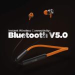 boAt Rockerz 185 Wireless Neckband (Fiery Black) - Image 6