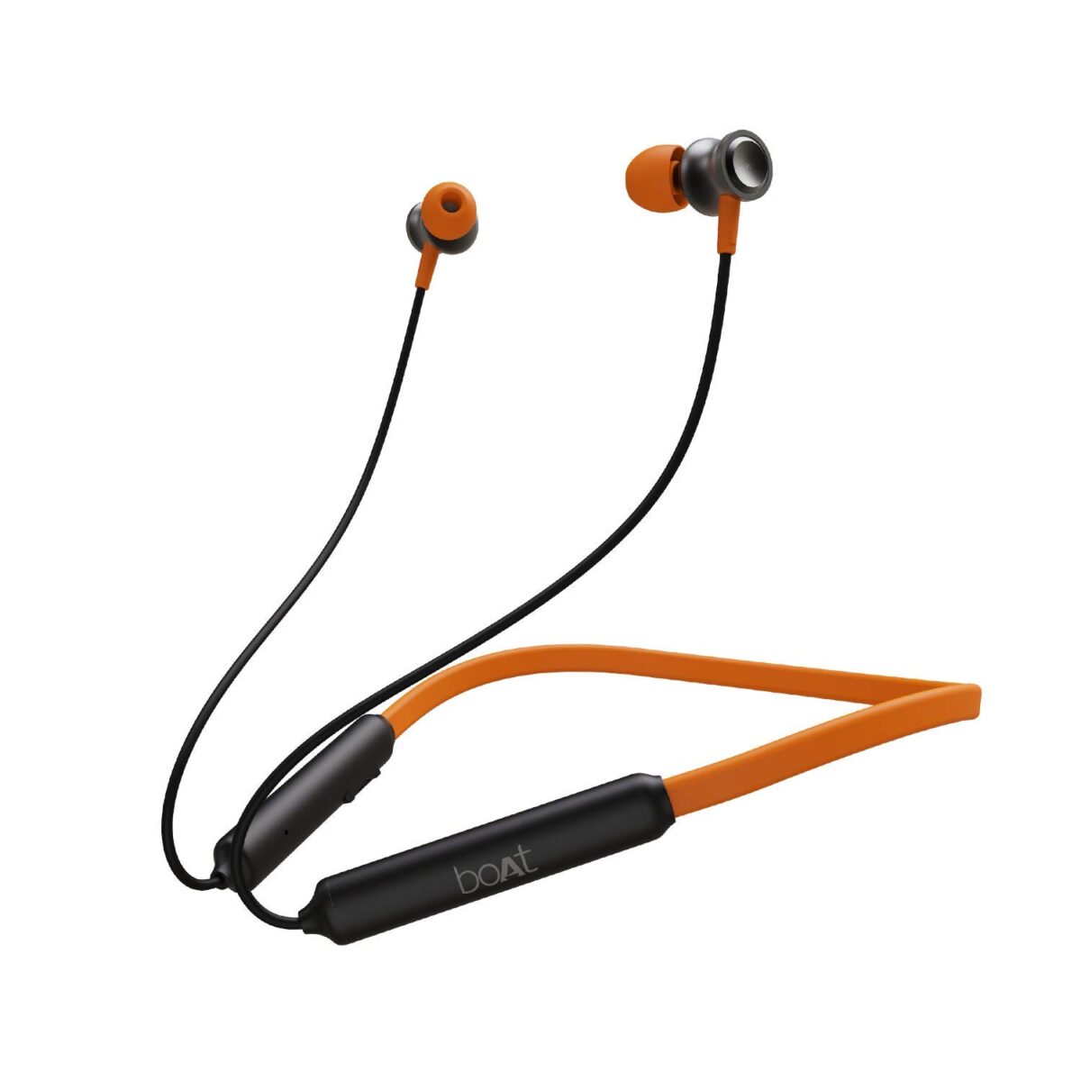 boAt Rockerz 185 Wireless Neckband (Fiery Black) - Image 1
