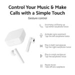 MI True Wireless Bluetooth v5.0 in Ear Earphones 2C with Mic (White - Image 2