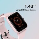 Amazfit Bip U Smart Watch (Pink) - Image 4