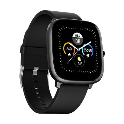 Noise ColorFit Qube Smart Watch (Charcoal Grey)