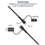 Stuffcool Quad 4 In 1 Cable 65w Pd Usb To Lype-c Cable 1 M Lightning Cable - Image 5