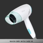 VEGA VHDH-23 Hair Dryer 1400 W( White, Blue) - Image 3