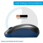Portronics Toad 12 Wireless Optical Mouse (Black Blue) - Image 3