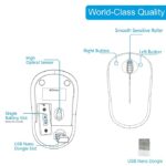 Portronics Toad 12 Wireless Optical Mouse (Black Blue) - Image 5
