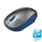 Portronics Toad 12 Wireless Optical Mouse (Black Blue) - Image 2