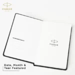 PARKER Celebration 2022 Diary + Galaxy Standard Ball pen Regular Gift Set (Black) - Image 4