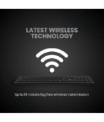 Portronics Key4 Combo 2.4GHz Wireless Keyboard Mouse Combo (Black) - Image 5