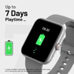 Crossbeats Ignite S3 Bluetooth Calling Smart Watch (Silver) - Image 6