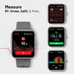 Crossbeats Ignite S3 Bluetooth Calling Smart Watch (Silver) - Image 2