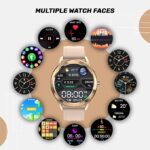 Fire-Boltt 360 SpO2 Display Round Smart Watch (Gold) - Image 6