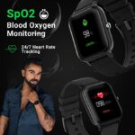 Fire-Boltt SpO2 Full Touch 1.4 inch Smart Watch (Black) - Image 3