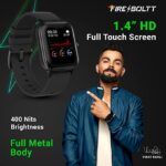 Fire-Boltt SpO2 Full Touch 1.4 inch Smart Watch (Black) - Image 2