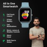 Fire-Boltt SpO2 Full Touch 1.4 inch Smart Watch (Blue) - Image 3