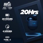 boAt Airdopes 381 Bluetooth Truly Wireless (Blue) - Image 2