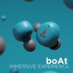 boAt Airdopes 381 Bluetooth Earbuds (Teal Blue) - Image 3