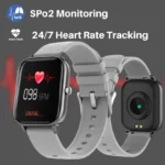 Fire-Boltt SpO2 Full Touch 1.4 inch Smart Watch (Grey) - Image 4