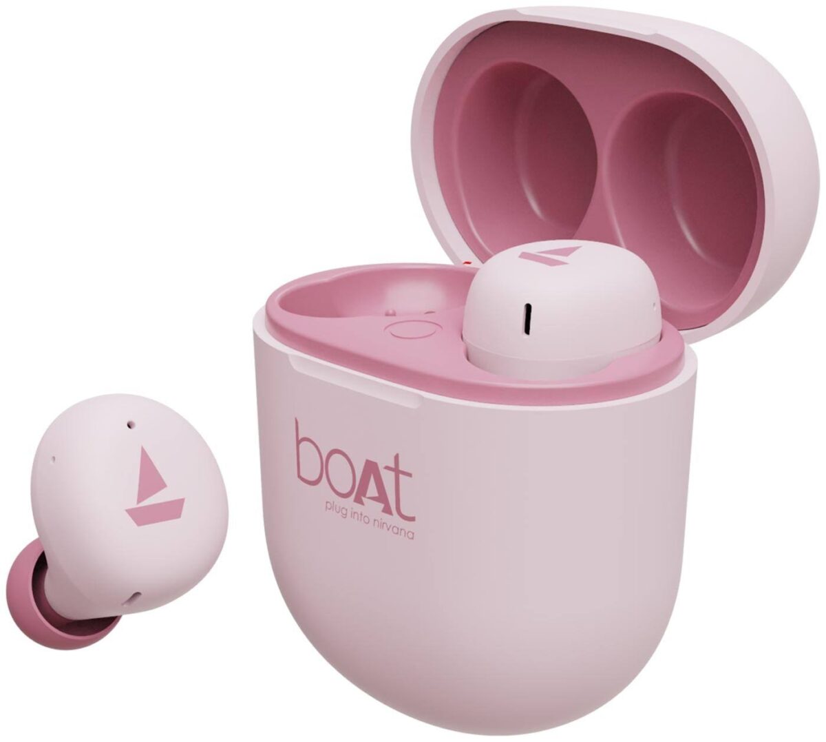 boAt Airdopes 381 Bluetooth Earbuds (Pink) - Image 1