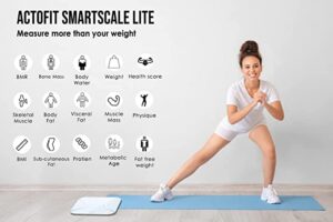 Actofit Smart Scale Lite Digital Body Weighing scale - White - Image 6