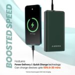 Ambrane Stylo 20k 20000mAh Power Bank (Green) - Image 5