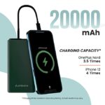 Ambrane Stylo 20k 20000mAh Power Bank (Green) - Image 6