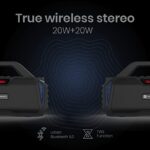 Portronics Chime 20W TWS Wireless Bluetooth Speaker (Blue) - Image 3