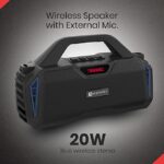 Portronics Chime 20W TWS Wireless Bluetooth Speaker (Blue) - Image 4