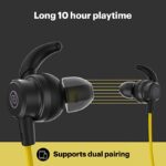 Noise Tune Active Bluetooth Wireless Headset (Pop Yellow) - Image 5