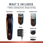Gillette King C. Cordless Mens Beard Trimmer (Blue, Grey) - Image 6