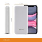 URBN 20000mAh Li-Polymer Ultra Compact Power Bank with (White) - Image 4