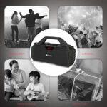 Portronics Chime 20W Wireless Bluetooth Speaker (Black Green) - Image 5