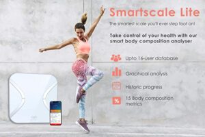 Actofit Smart Scale Lite Digital Body Weighing scale - White - Image 3