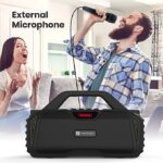 Portronics Chime 20W Wireless Bluetooth Speaker (Black Green) - Image 4