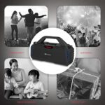 Portronics Chime 20W TWS Wireless Bluetooth Speaker (Blue) - Image 5
