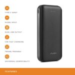 URBN 20000mAh Li-Polymer Ultra Compact Power Bank (Black) - Image 4