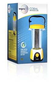 Wipro Coral Rechargeable Emergency Light (Yellow) - Image 2