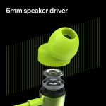 Noise Tune Elite Sport Neckband Bluetooth Headset (Zesty Lime) - Image 4