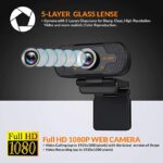 Tizum Web Camera Full HD 1080p Widescreen Viewing Angle - Image 4