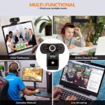 Tizum Web Camera Full HD 1080p Widescreen Viewing Angle - Image 7
