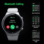 Fire-Boltt 360 Pro Bluetooth Calling Smart Watch (Silver) - Image 5