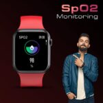 Fire-Boltt Call Bluetooth Calling Smartwatch with SpO2 & 1.7 (Red) - Image 3