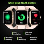 Fire-Boltt Beast Pro Bluetooth Calling 1.69 Smart Watch (Gold) - Image 3