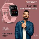 Fire-Boltt SpO2 Full Touch 1.4 inch Smart Watch (Pink) - Image 3