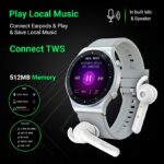 Fire-Boltt 360 Pro Bluetooth Calling Smart Watch (Silver) - Image 6