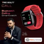 Fire-Boltt Call Bluetooth Calling Smartwatch with SpO2 & 1.7 (Red) - Image 6