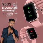 Fire-Boltt SpO2 Full Touch 1.4 inch Smart Watch (Pink) - Image 4