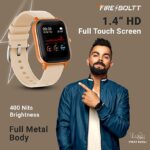 Fire-Boltt SpO2 Full Touch 1.4 inch Smart Watch (Gold) - Image 3